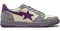 Мужские кроссовки Бейп - Bape SK8 Sta Purple