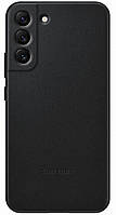 Чехол кожаный оригинальный Leather Cover EF-VS901LBEGRU для Samsung Galaxy S22 (6.1") Black