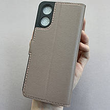 Чохол-книга для Oppo A17k чохол книжка з хлястиком на телефон оппо а17к лілова b6r, фото 3
