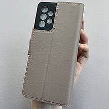 Чохол-книга для Samsung Galaxy A73 5G чохол книжка з хлястиком на телефон самсунг а73 5г лілова b6r, фото 3