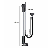 Регульований тримач смартфона 6.5" Baseus Unlimited Adjustment Lazy Phone Holder (SULR-0S) Silver, фото 11