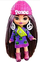 Кукла Mattel Barbie Extra Minis Brunette with Alien Sweater Dress