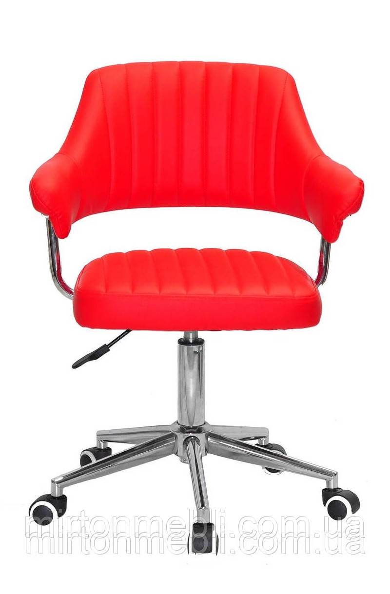 Крісло Jeff ARM ЕКО MOD для офісу, салону, червоний