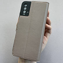 Чохол-книга для Xiaomi Redmi 9T чохол книжка з хлястиком на телефон сяомі редмі 9т лілова b6r, фото 3