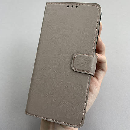 Чохол-книга для Xiaomi Redmi Note 9 чохол книжка з хлястиком на телефон сяомі редмі нот 9 лілова b6r, фото 1