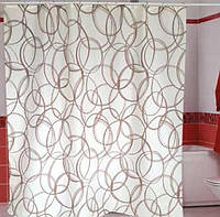 Тканевая шторка для ванной комнаты "Amalia" тканевая Miranda (Миранда), размер 180х200 см., Турция
