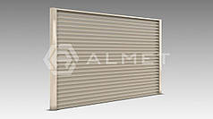 Металевий секційний паркан-жалюзі 0,45 мм "Алмет" RAL