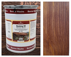 Палубна олія/масло (терасна) Decking Oil, Borma Wachs на сосні, колір Ред Браун