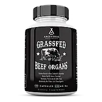 Ancestral Supplements Grass Fed Beef Organs / Говяжьи органы 180 капсул