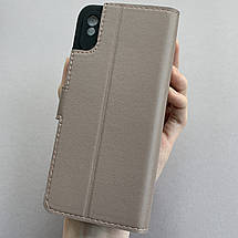 Чохол-книга для Xiaomi Redmi 9А чохол книжка з хлястиком на телефон сяомі редмі 9а лілова b6r, фото 3
