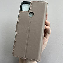 Чохол-книга для Xiaomi Redmi 9С чохол книжка з хлястиком на телефон сяомі редмі 9с лілова b6r, фото 3