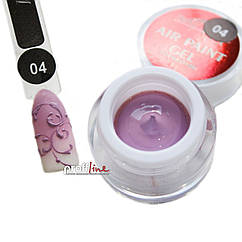 Гель-фарба Nail Apex Air paint gel 5 мл, No 4