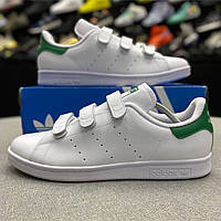 Оригінал кеди Adidas Stan Smith білі шкіра