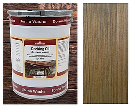 Палубна олія/масло (терасна) Decking Oil, Borma Wachs на сосні, колір Оливка