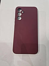 Чохол Soft samsung A34 burgundy