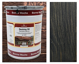 Палубна олія/масло (терасна) Decking Oil, Borma Wachs на сосні, колір Морений дуб