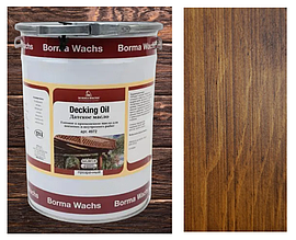 Палубна олія/масло (терасна) Decking Oil, Borma Wachs на сосні, колір Мартель
