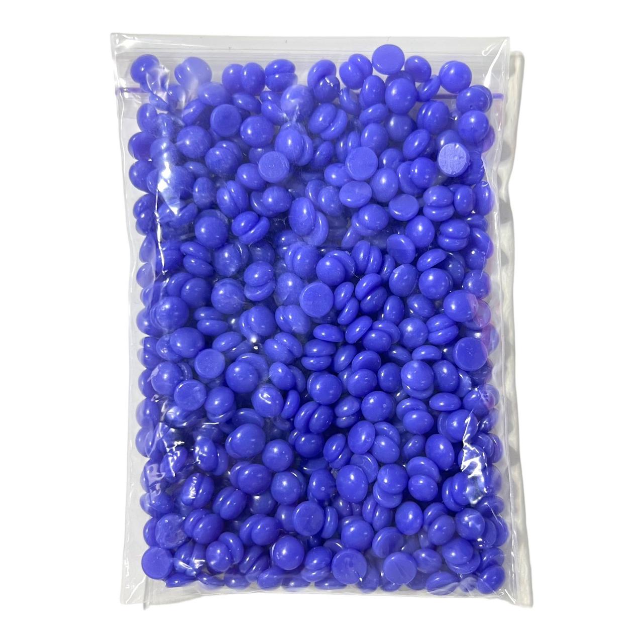 Віск в гранулах для гарячої депіляції TINAFOX 50г синій