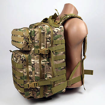 Рюкзак тактичний MOLLE Мультикам 45 літрів