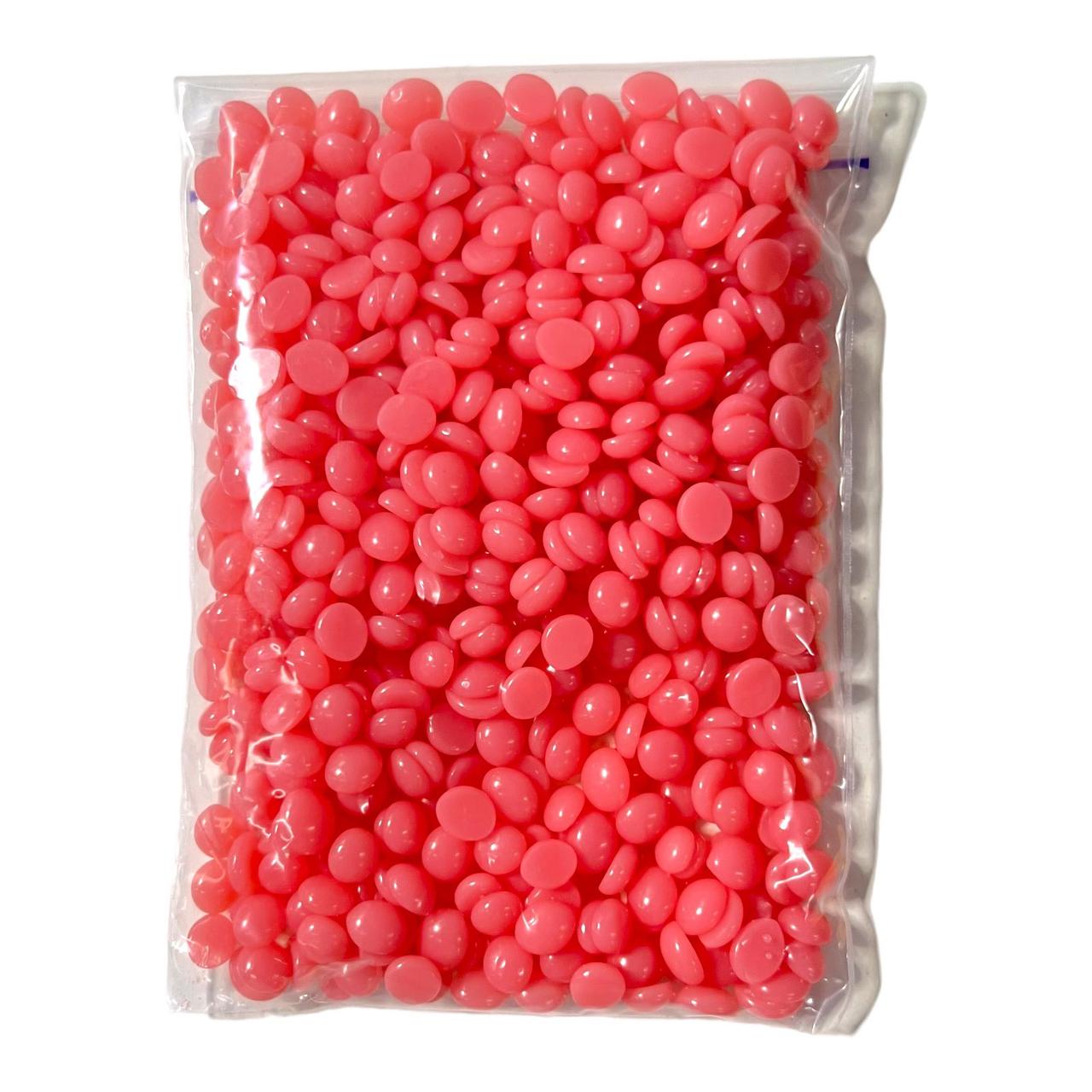 Віск рожевий в гранулах для гарячої депіляції TINAFOX 50г