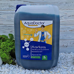 Альгіцид (альгекс) AquaDoctor AC MIX 5 л | Рідина проти водоростей і зелені Аквадоктор, фото 1