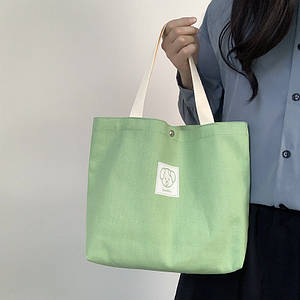 Жіноча сумка через плече Полотняна сумка маленька сумка для покупок опт