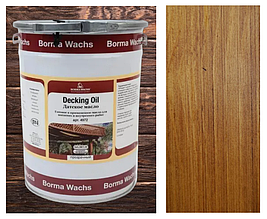 Палубна олія/масло (терасна) Decking Oil, Borma Wachs на сосні, колір Шампань