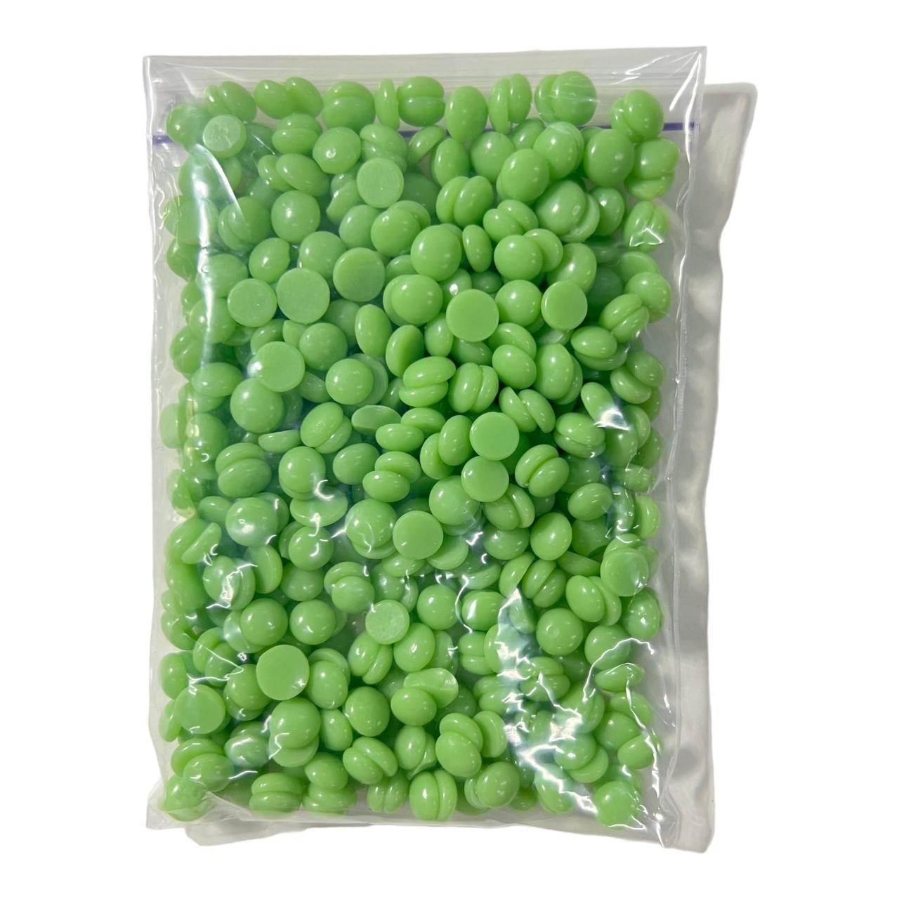 Віск в гранулах для гарячої депіляції TINAFOX 50г зелений