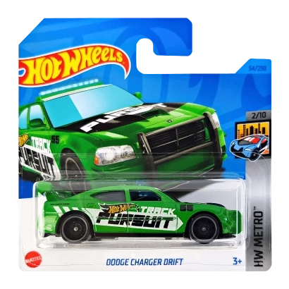 Машинка Хот Вілс 1:64 DODGE CHARGER DRIFT METRO Mattel HKG92