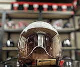 Дитячий шолом відкритий для мотоцикла, квадроцикла, самоката, велосипеда, фото 7