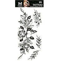 Тату tattoo тимчасове тату наклейка на тіло