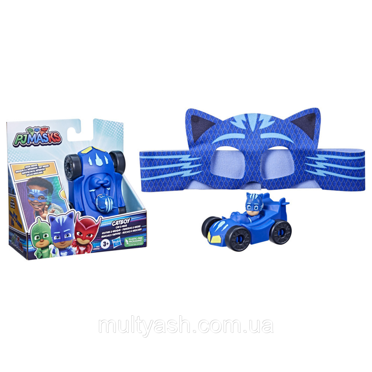 Игровой набор Герои в масках PJ Masks Hero Car and Mask Set - маска и ...