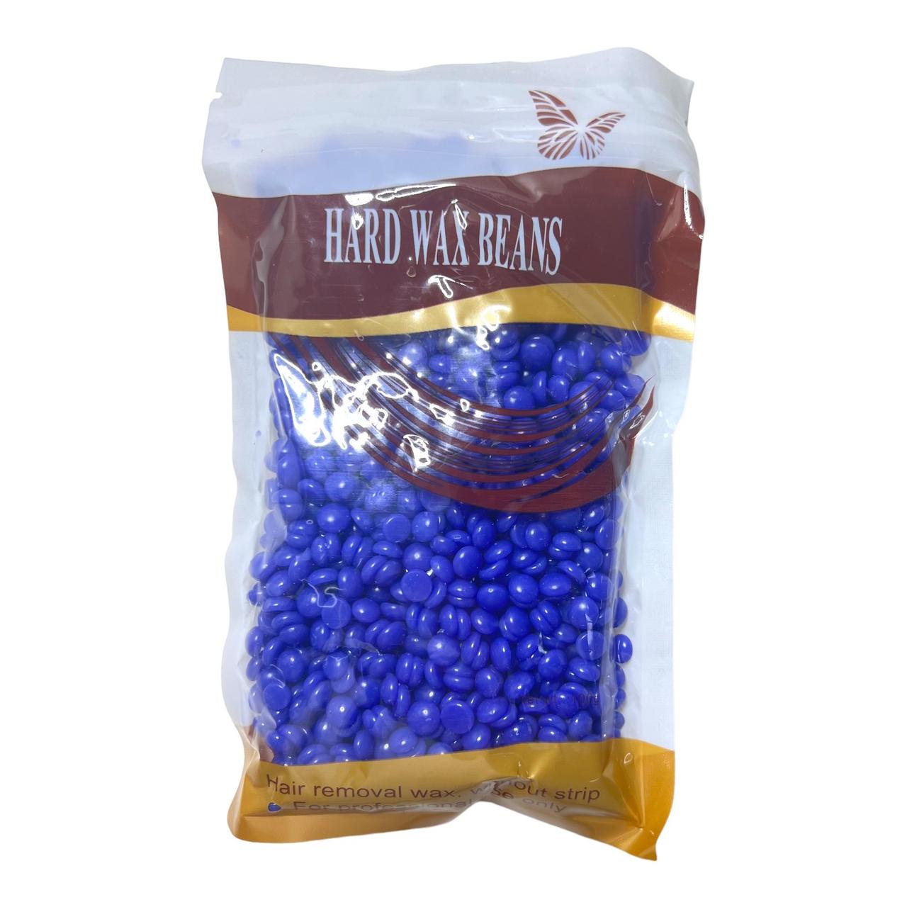 Віск в гранулах Hard Wax Beans Konsung 100г, синій
