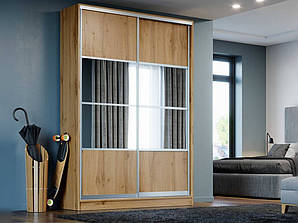 Шафа-купе 2 двері (вис. 240/глуб. 60 см) Алекса Меблі