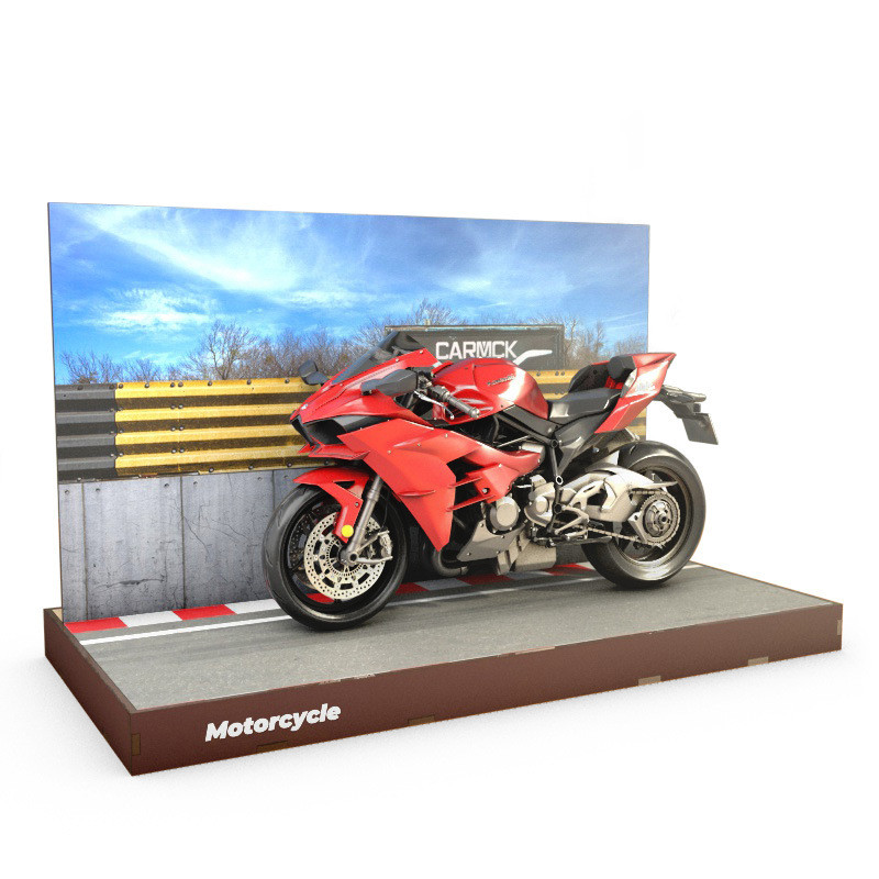 Підставки для будь-якої моделі мотоцикла, авто або вело. зібрана модель паркінгу, фото 1