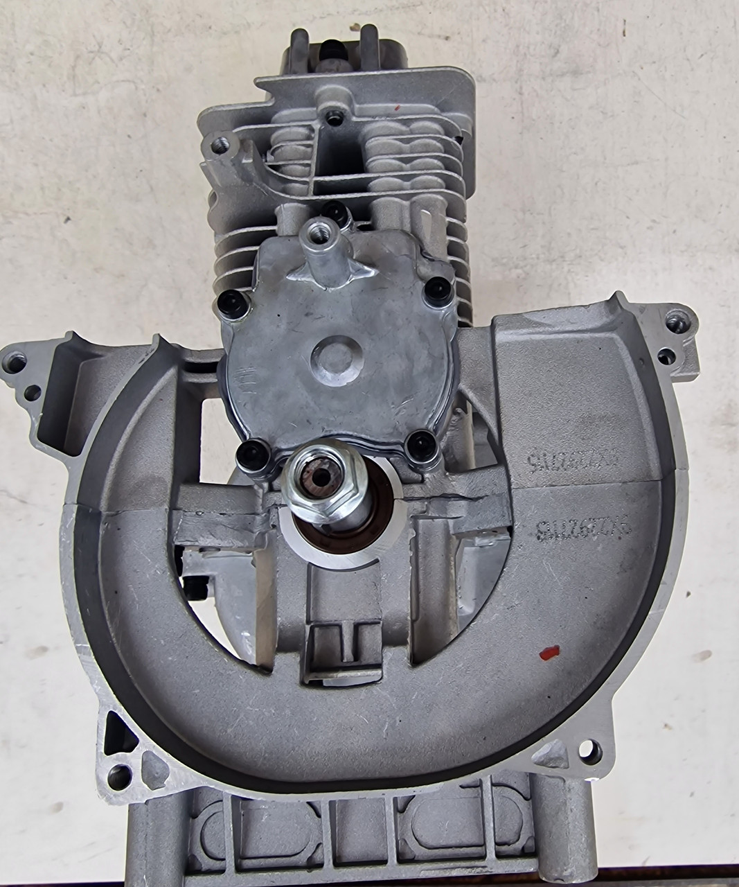 139f Картер у зборі, поршнева, циліндр мотокоса 4т Китай, фото 1