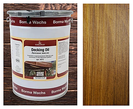 Палубна олія/масло (терасна) Decking Oil, Borma Wachs на сосні, колір Старий дуб