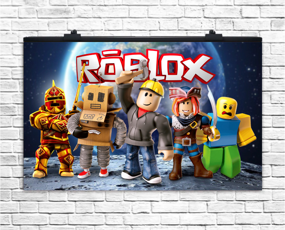 Плакат для свята Roblox 75х120 см