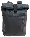 Водонепроникний Рюкзак buuba 20L A-Lab Model A Waterproof Backpack Rolltop чорний, фото 3