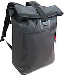 Водонепроникний Рюкзак buuba 20L A-Lab Model A Waterproof Backpack Rolltop чорний, фото 5