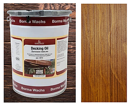 Палубна олія/масло (терасна) Decking Oil, Borma Wachs на сосні, колір Амбра