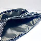 Бананка дитяча поясна сумка-принт плоска два відділи, фото 4