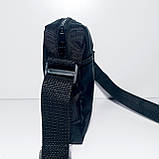 Сумка барсетка маленька оксфорд1000 чоловіча два відділи, фото 3