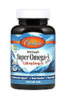 Рыбий жир Super Omega 3 Carlson Labs 1200 мг 100 капсул z12-2024