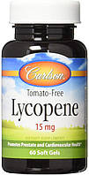 Ликопин Lycopene Carlson Labs 15 мг 60 гелевых капсул z12-2024