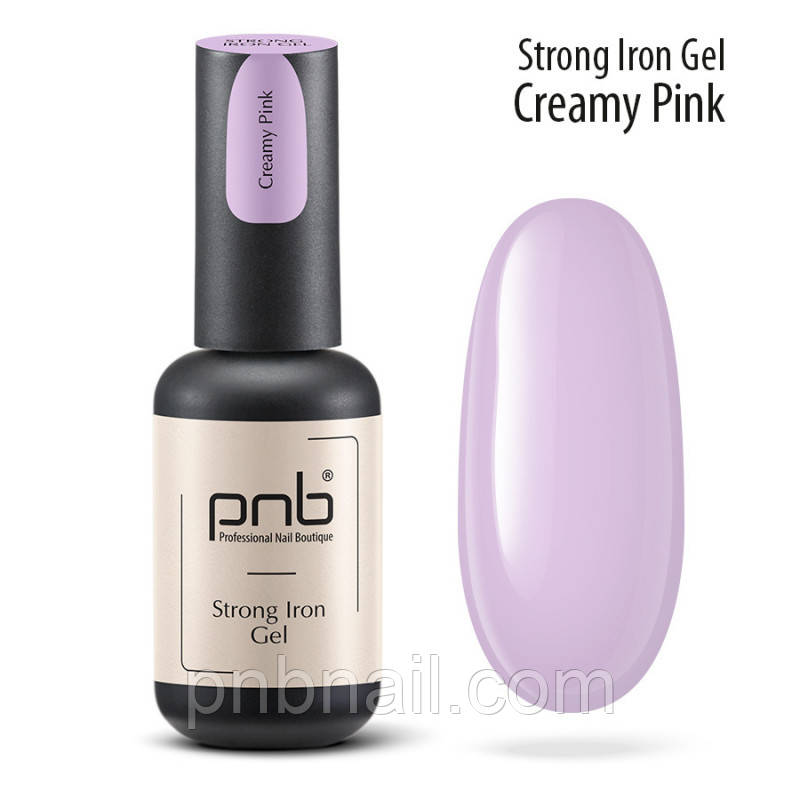 Strong Iron Gel, Creamy Pink / 8 мл