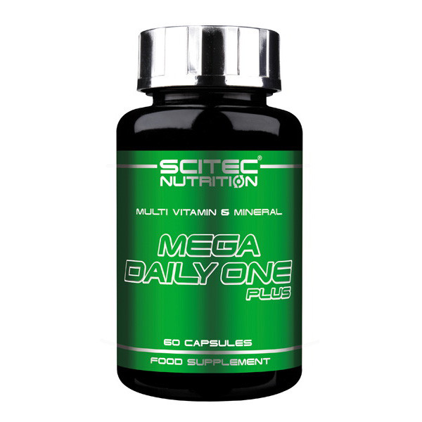 Вітамінно-мінеральний комплекс Scitec Nutrition Mega Daily One Plus 60 caps