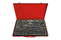 Набір мітчиків і плашок Intertool M3 x 4 x 5 x 6 x 7 x 8 x 10 x 12 (52ед) SHP