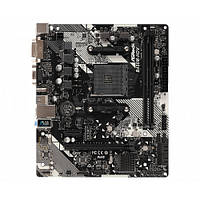 Материнська плата ASRock B450M-HDV R4.0 AM4/B450 2хDDR4 PCIex16 DVI-D HDMI 4xSATAІІІ M.2 GLan 8ch mATX