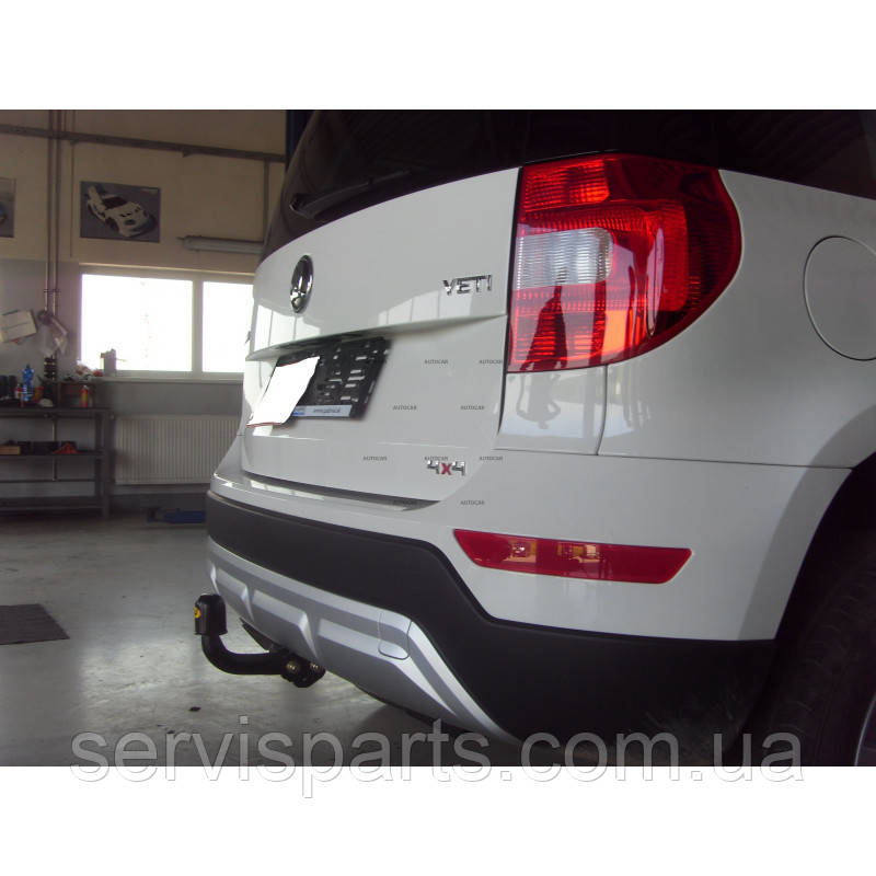 Польский фаркоп на Skoda Yeti 2009-2018 (Шкода Йети) - фото 8 - id-p1640387475